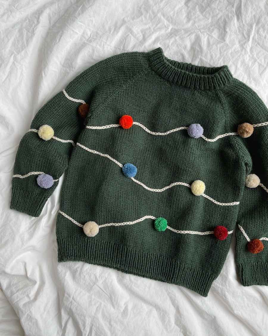 PetiteKnit Einzelanleitung, „Lets Christmas Sweater“, Deutsch