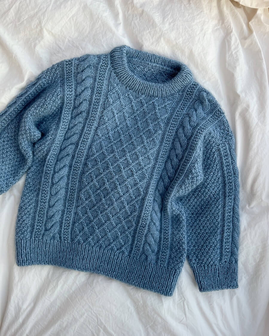 PetiteKnit Einzelanleitung, „Moby Sweater Junior“, Deutsch