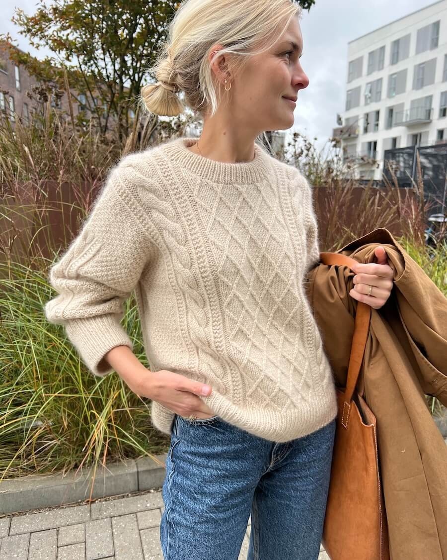 PetiteKnit, „Moby Sweater“, Deutsch