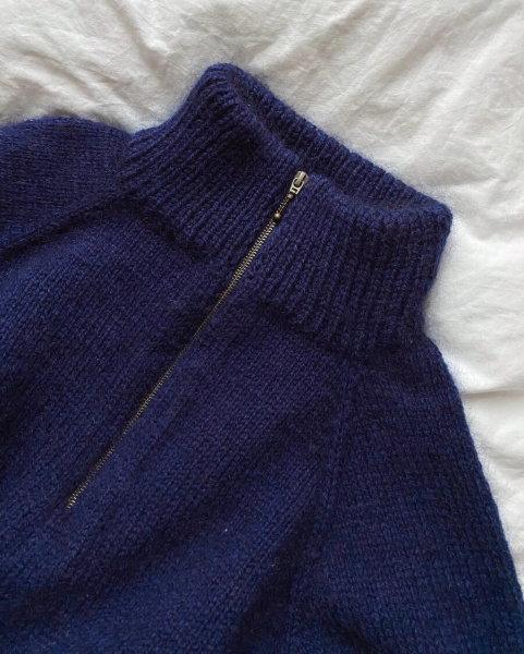 PetiteKnit, „Zipper Sweater - Man“, Deutsch