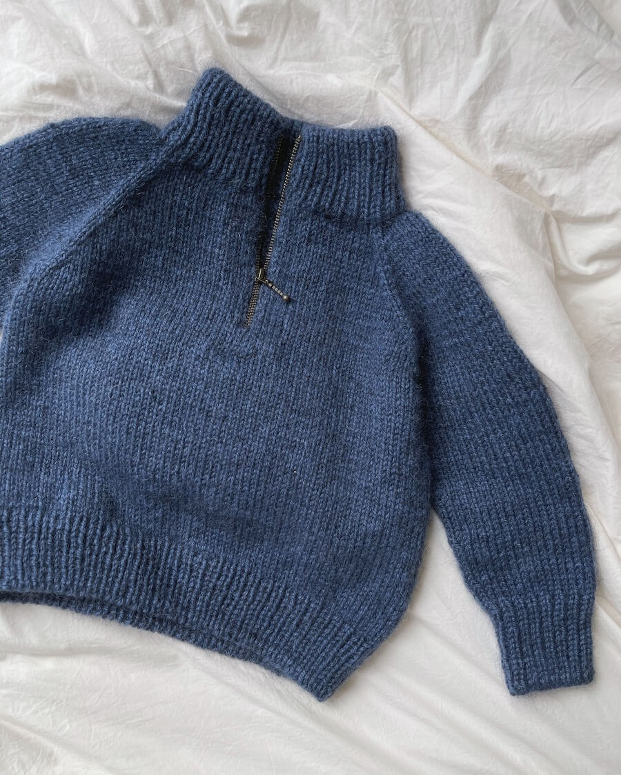 PetiteKnit Einzelanleitung, „Zipper Sweater...