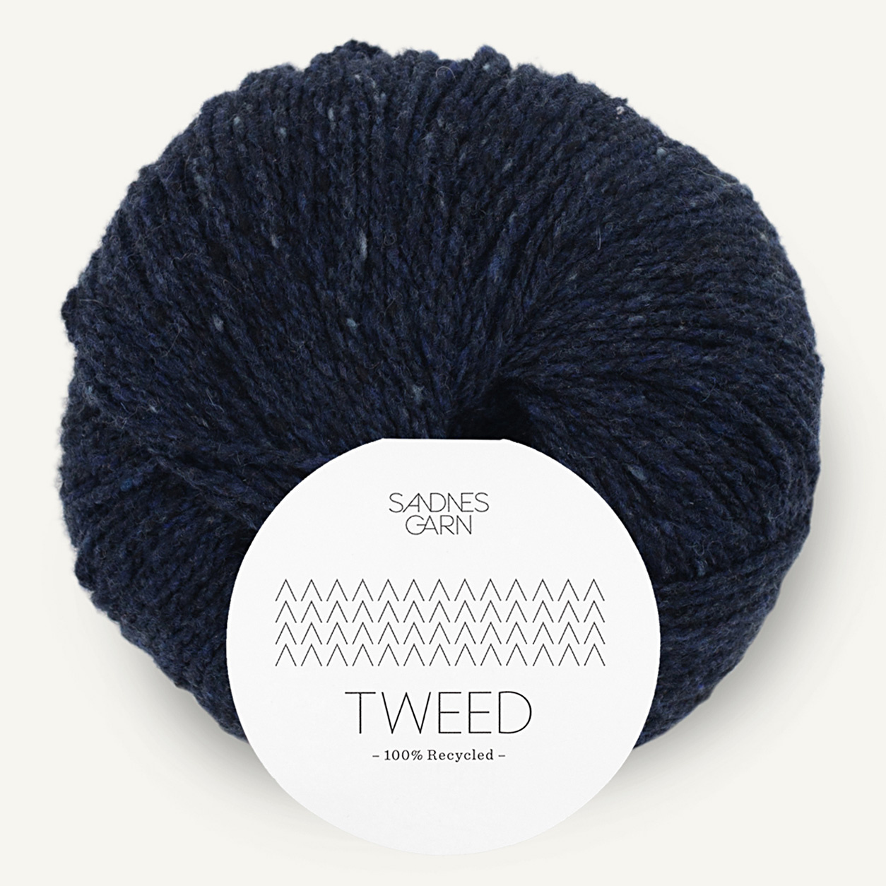 Sandnes Tweed Recycled, 5585, Marine Tweed