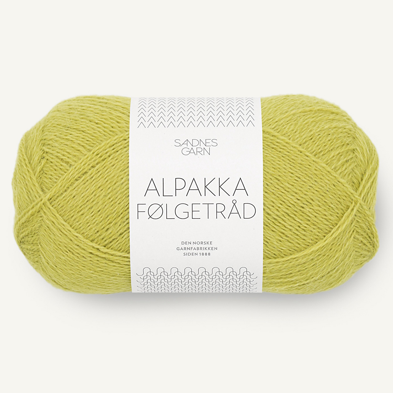 Sandnes Alpakka F&oslash;lgetr&aring;d, 9825, Limone