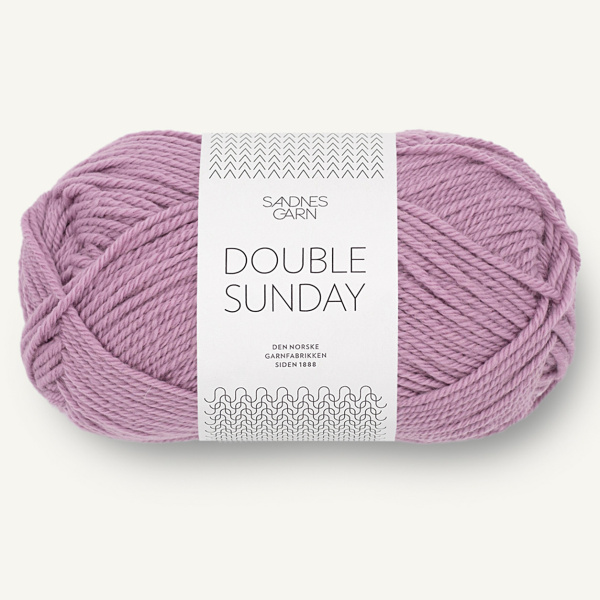 Sandnes Double Sunday, 4632, Lavendelrosa