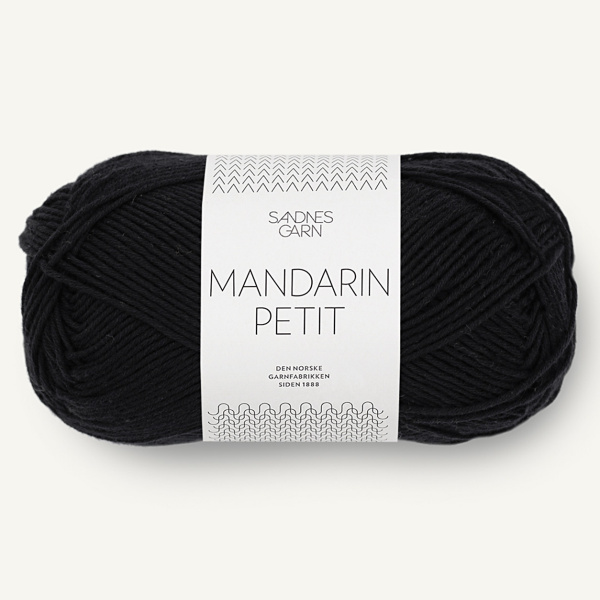 Sandnes Mandarin Petit, 1099, Schwarz