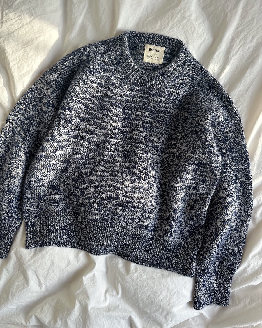 PetiteKnit Einzelanleitung, „Melange Sweater“, Deutsch