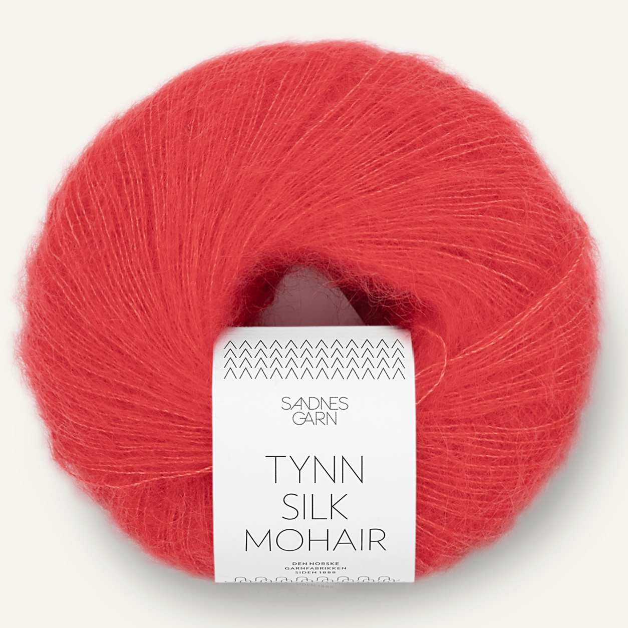 Sandnes Tynn Silk Mohair, 4008, Mohnblume