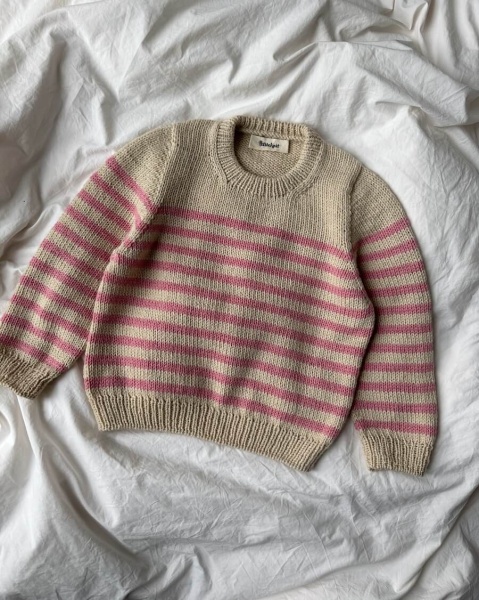 PetiteKnit-Set, „Lyon Sweater Junior“, Sandnes Sunday