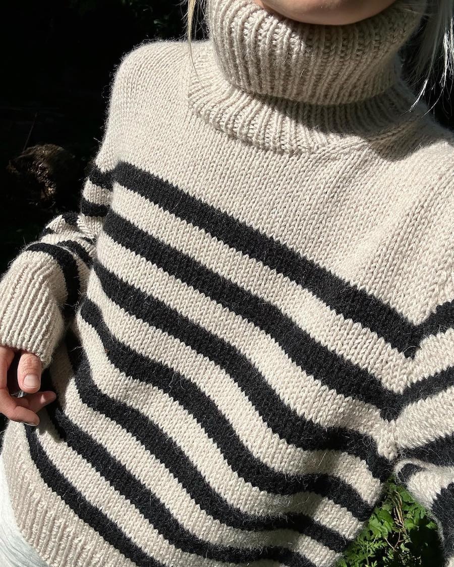 PetiteKnit Einzelanleitung, „Lyon Sweater - Chunky Edition“, Deutsch