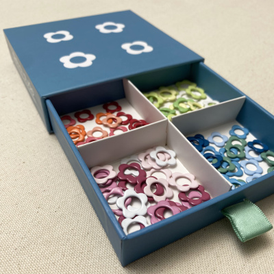 Allstitch Studio Flower Stitch Markers, Box Set