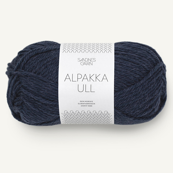 Sandnes Alpakka Ull, 6081, Nachtblau