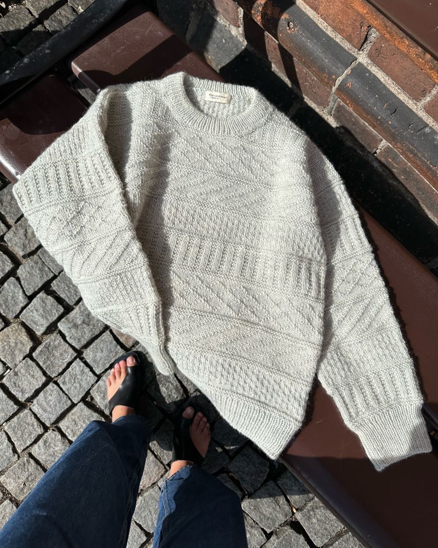 PetiteKnit Einzelanleitung, „Storm Sweater“, Deutsch