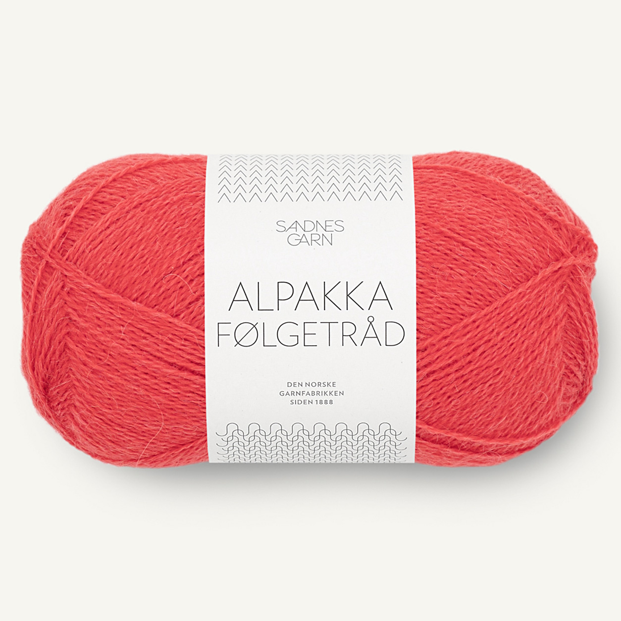 Sandnes Alpakka F&oslash;lgetr&aring;d, 4008, Mohnblume