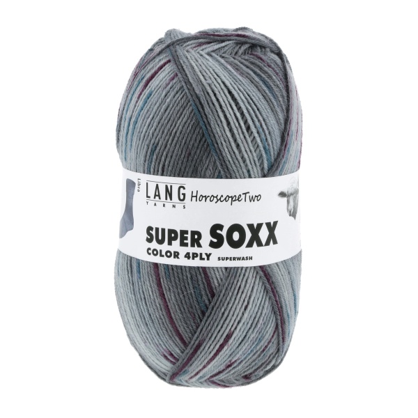 Lang Yarns Super Soxx Color 4-fach, 0442, Libra