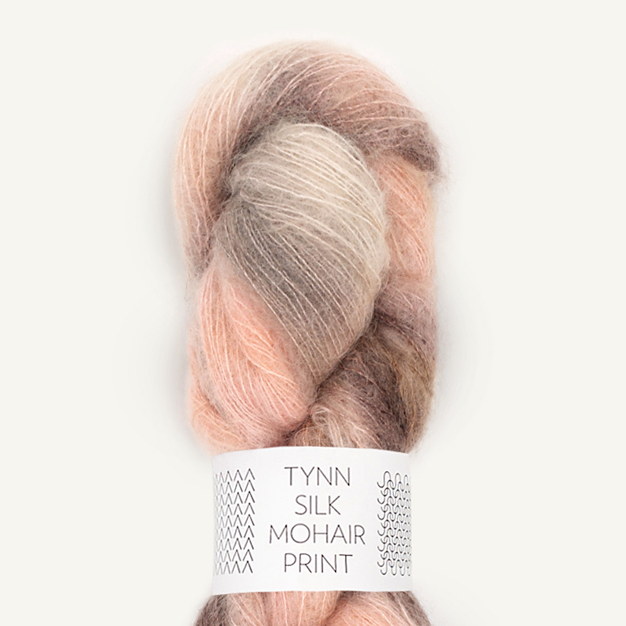Sandnes Tynn Silk Mohair Print, 3135, Blossom Tree