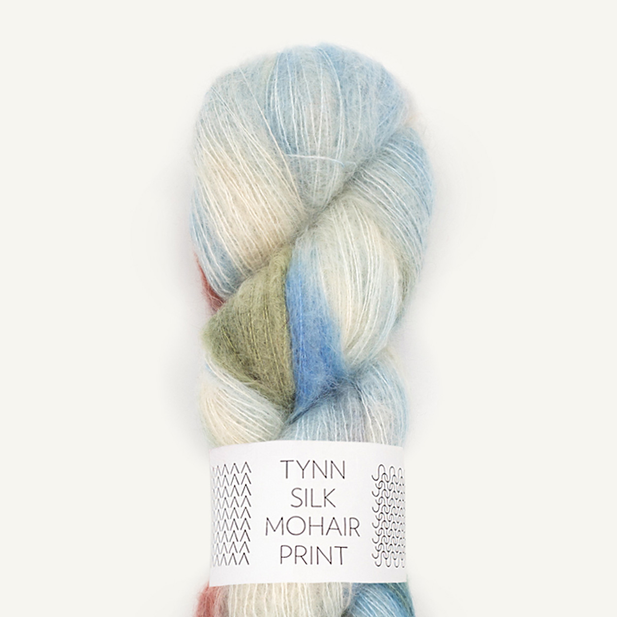 Sandnes Tynn Silk Mohair Print, 6085, Desert Dawn