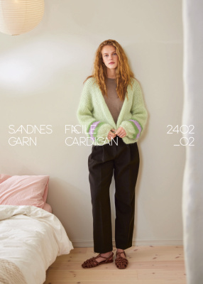 Sandnes-Set, „Facile Cardigan Chunky“,...