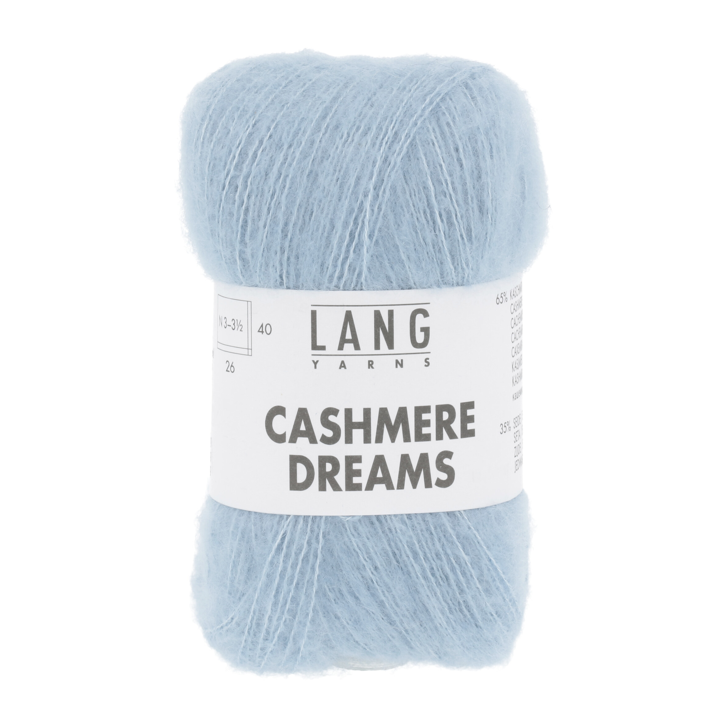 Lang Yarns Cashmere Dreams, 0021, Hellblau