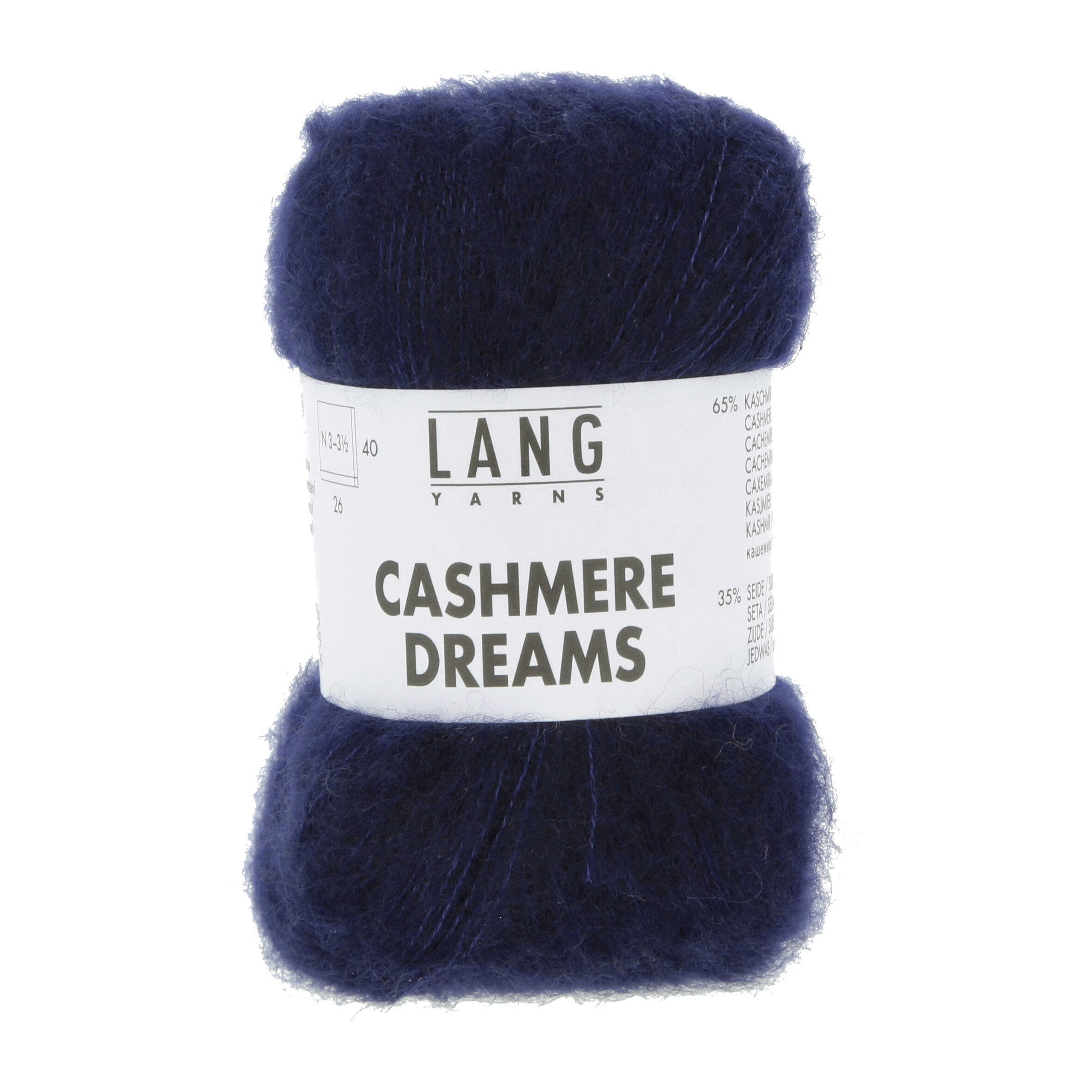 Lang Yarns Cashmere Dreams, 0035, Marine