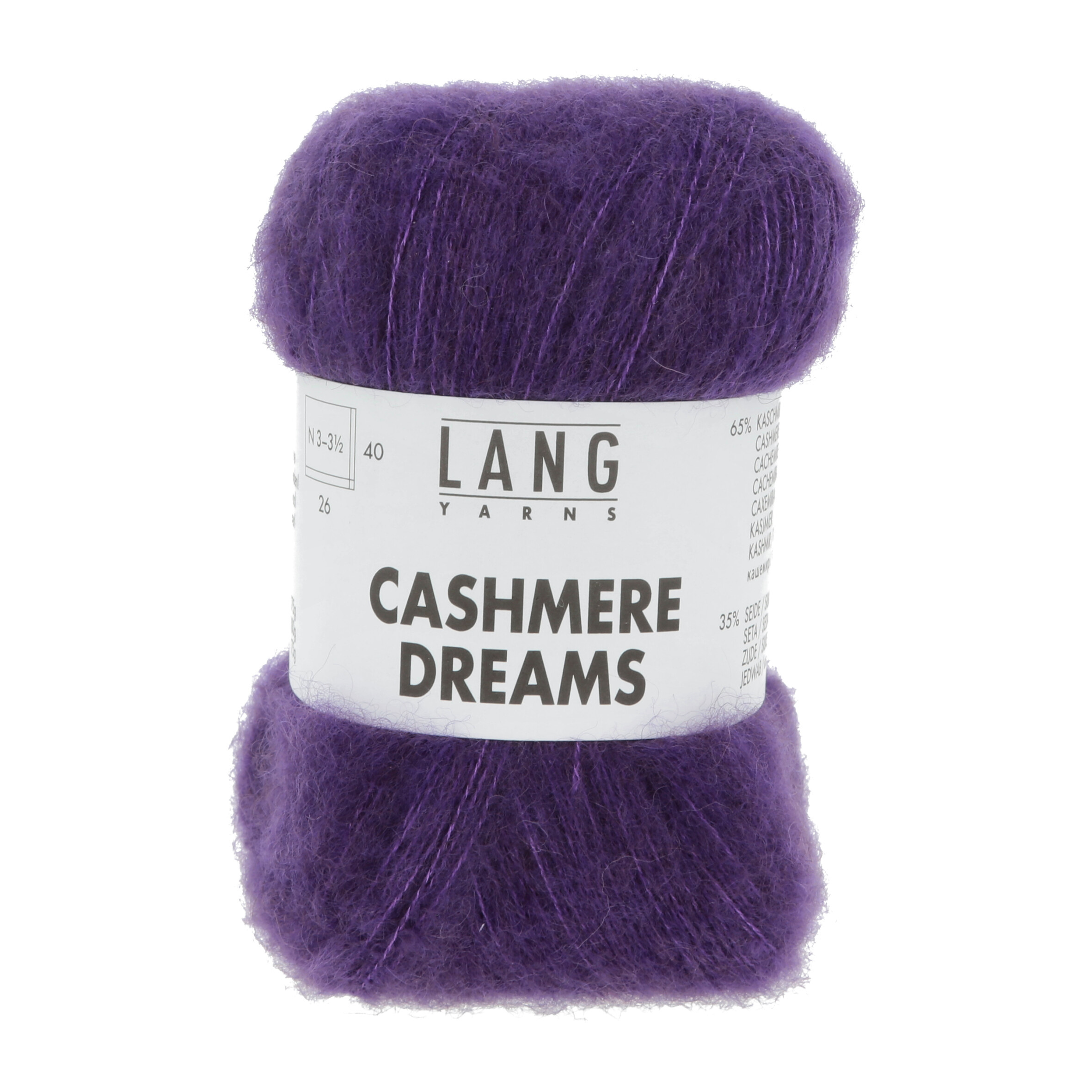 Lang Yarns Cashmere Dreams, 0047, Violett