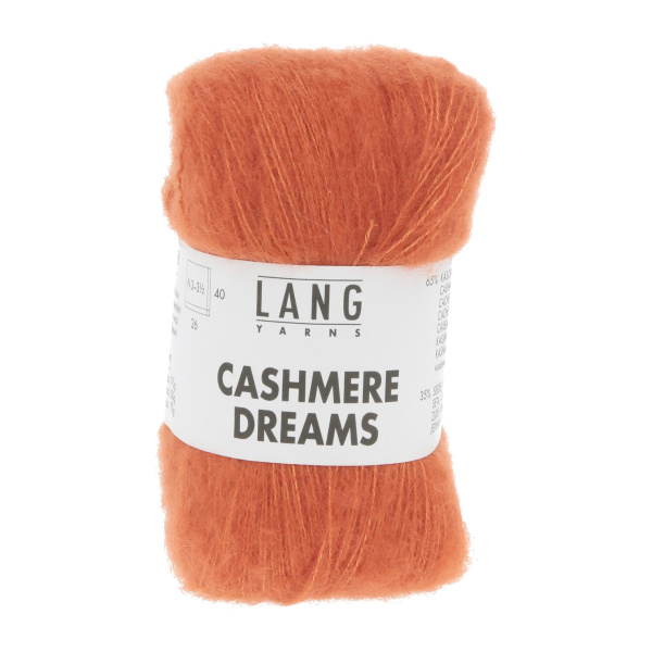Lang Yarns Cashmere Dreams, 0059, Kürbis
