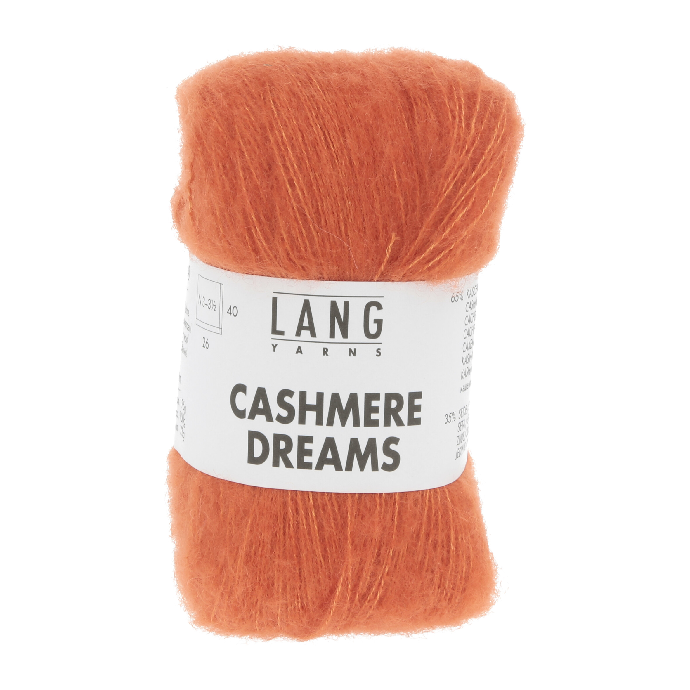 Lang Yarns Cashmere Dreams, 0059, K&uuml;rbis