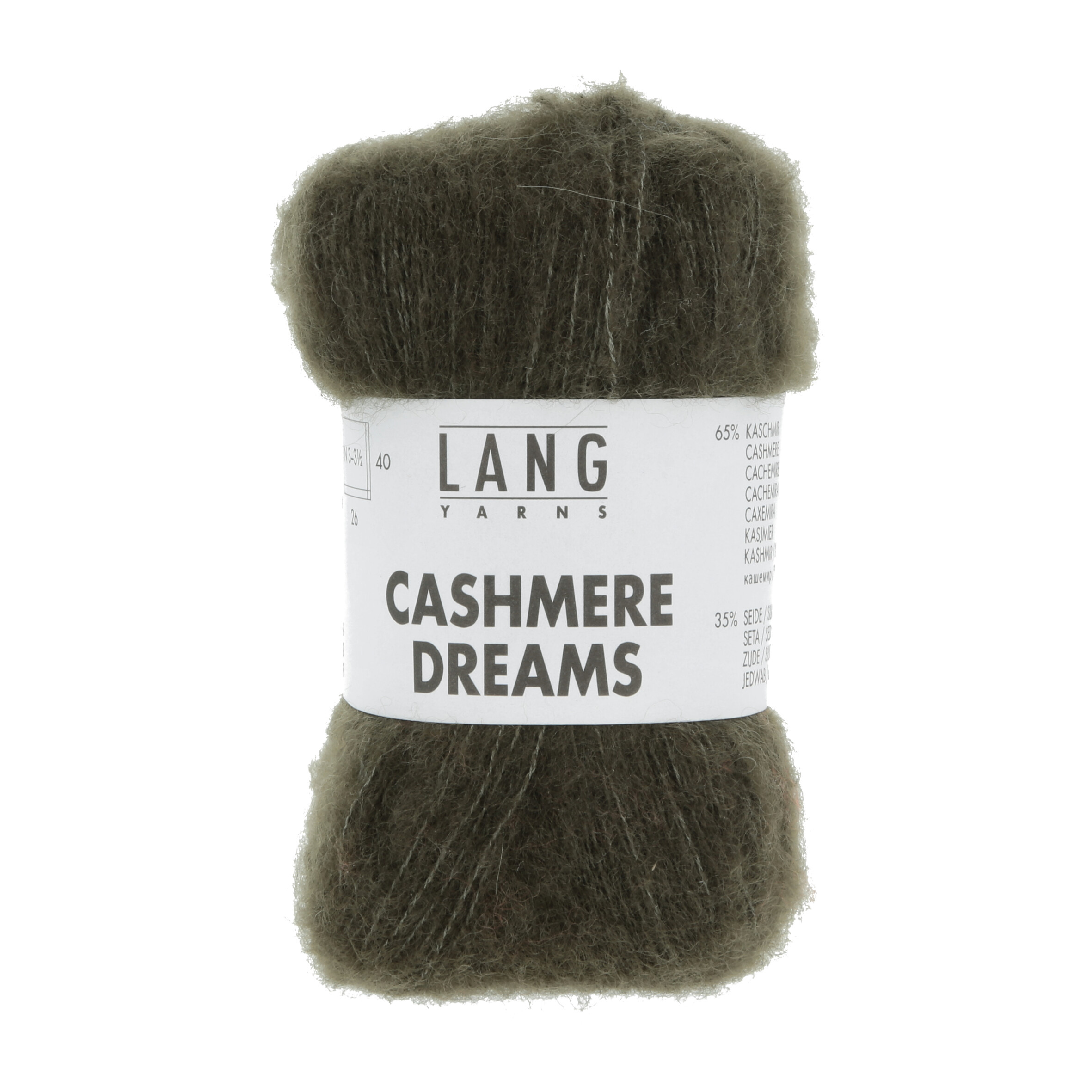 Lang Yarns Cashmere Dreams, 0098, Olive