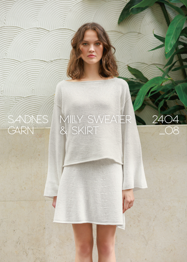 Sandnes-Set, „Milly Sweater“, Sandnes Line